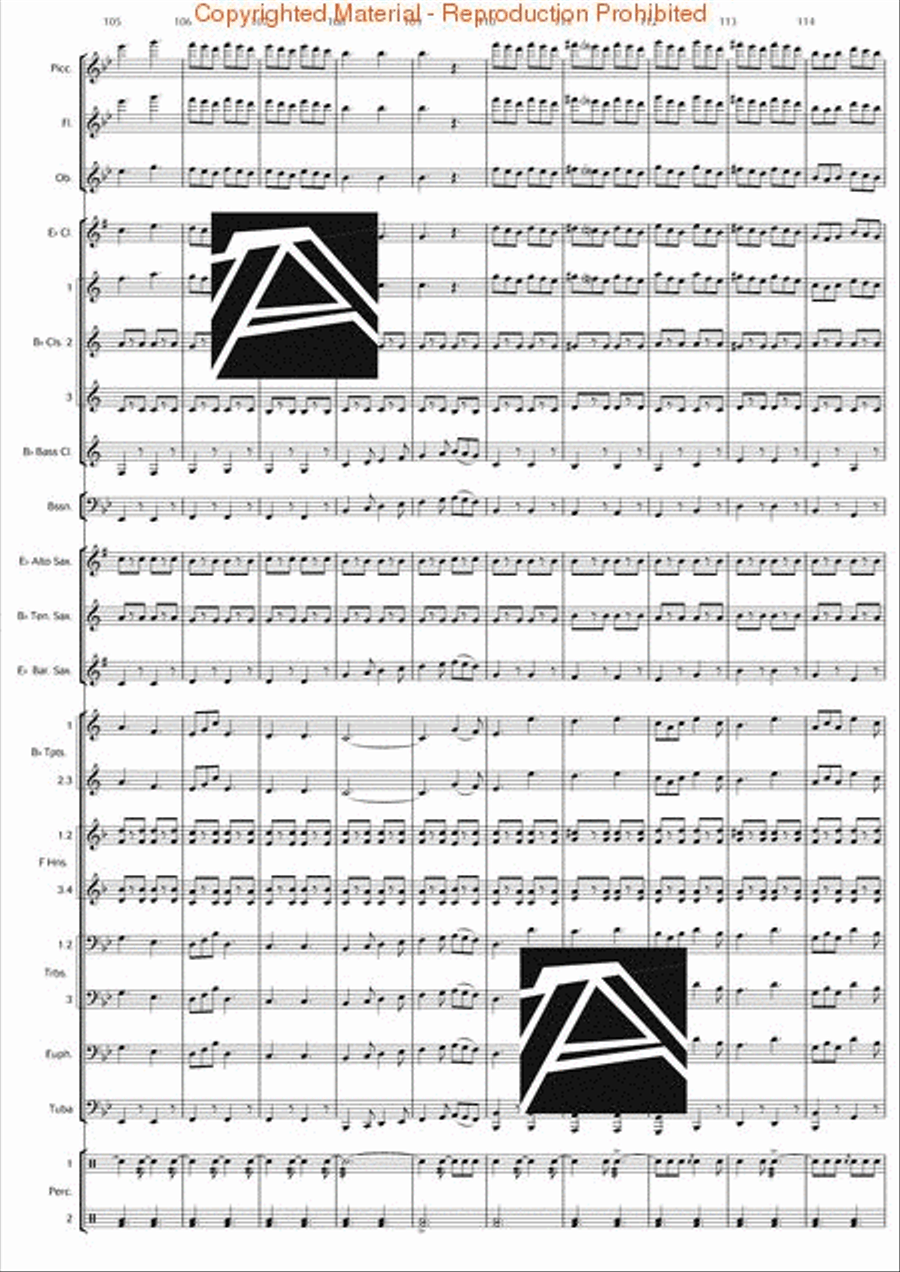 The Wind in the Willows Concert Band scores gallery preview page 13