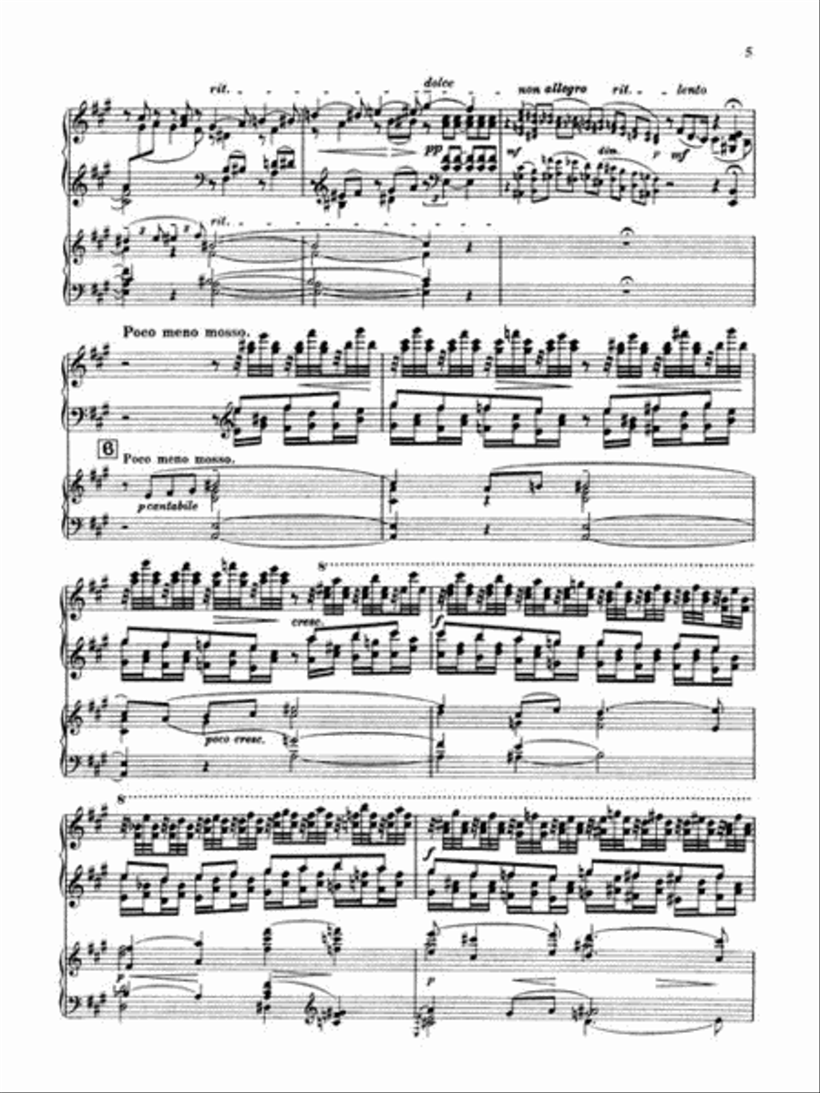 Complete Piano Concertos Nos. 1-4 & Rhapsody on a Theme of Paganini Piano Solo scores gallery preview page 14