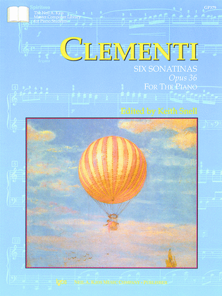 Book cover for Clementi Six Sonatinas For Piano
