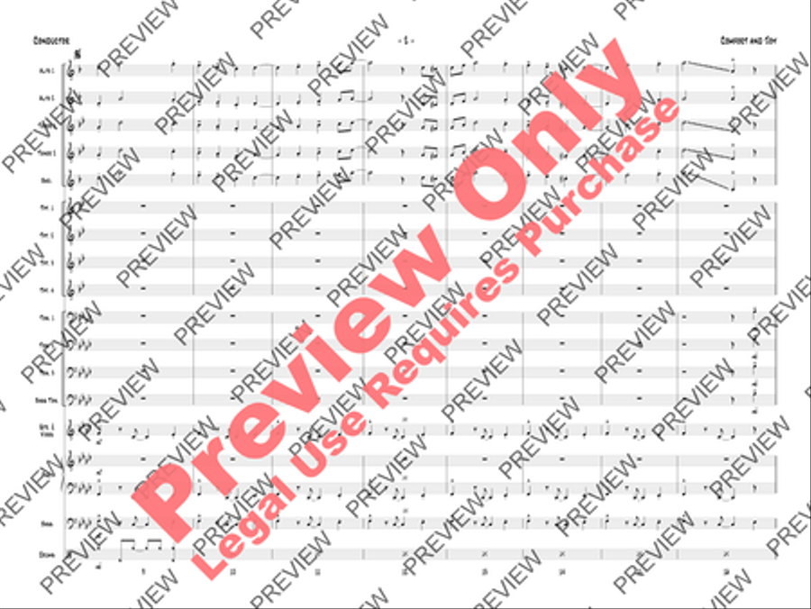 Comfort and Joy Comfort and Joy Jazz Ensemble scores gallery preview page 5