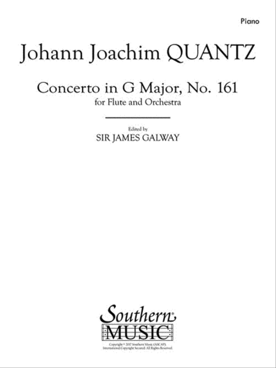 Concerto in G Major Flute Solo scores gallery preview page 2
