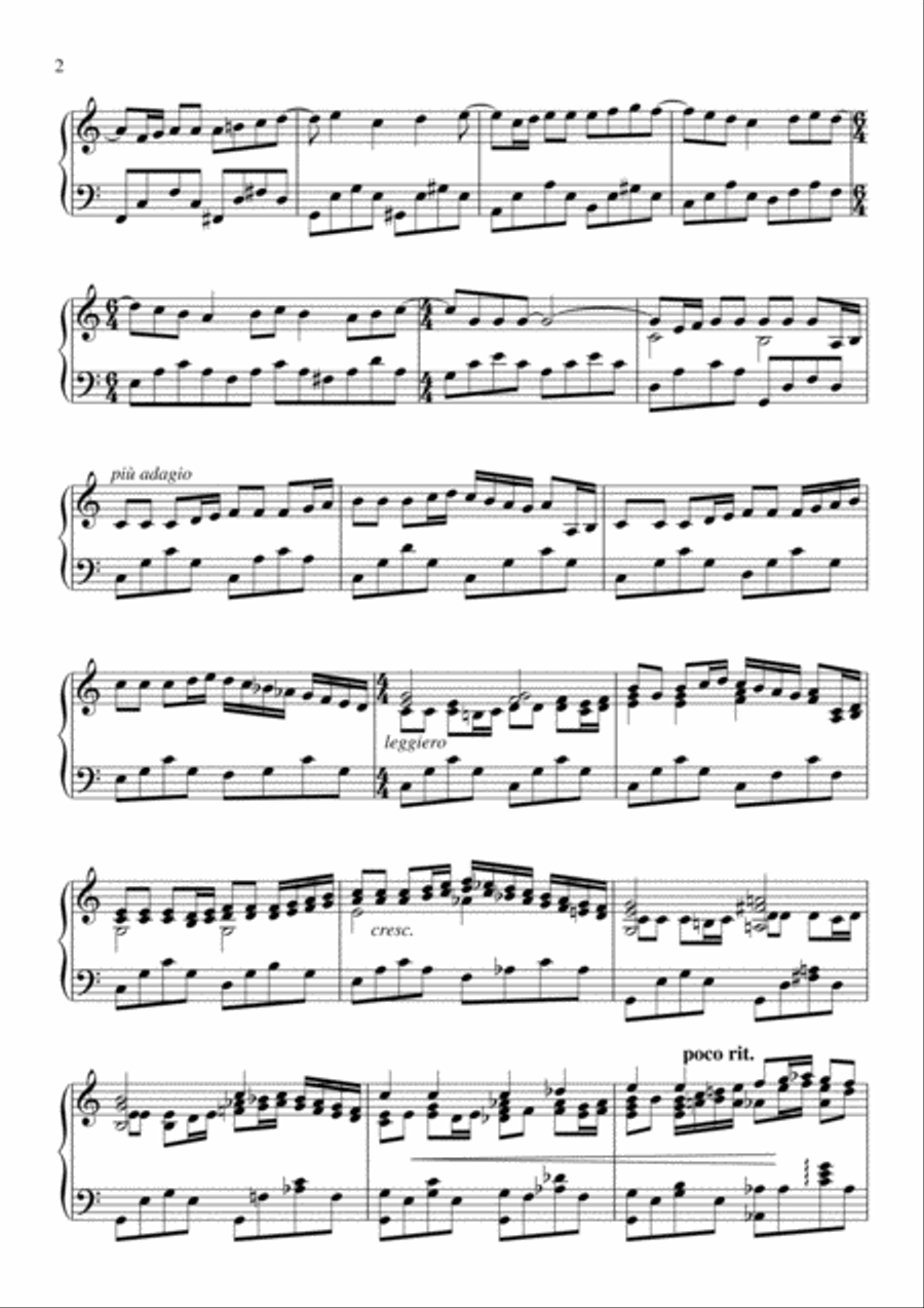 Shifting Tones II Piano Solo scores gallery preview page 2