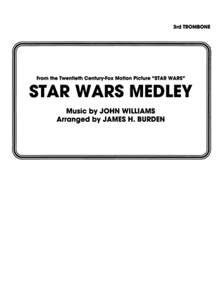 Book cover for Star Wars Medley: 3rd Trombone