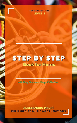 Book cover for STEP by STEP Book for Horns Level 1