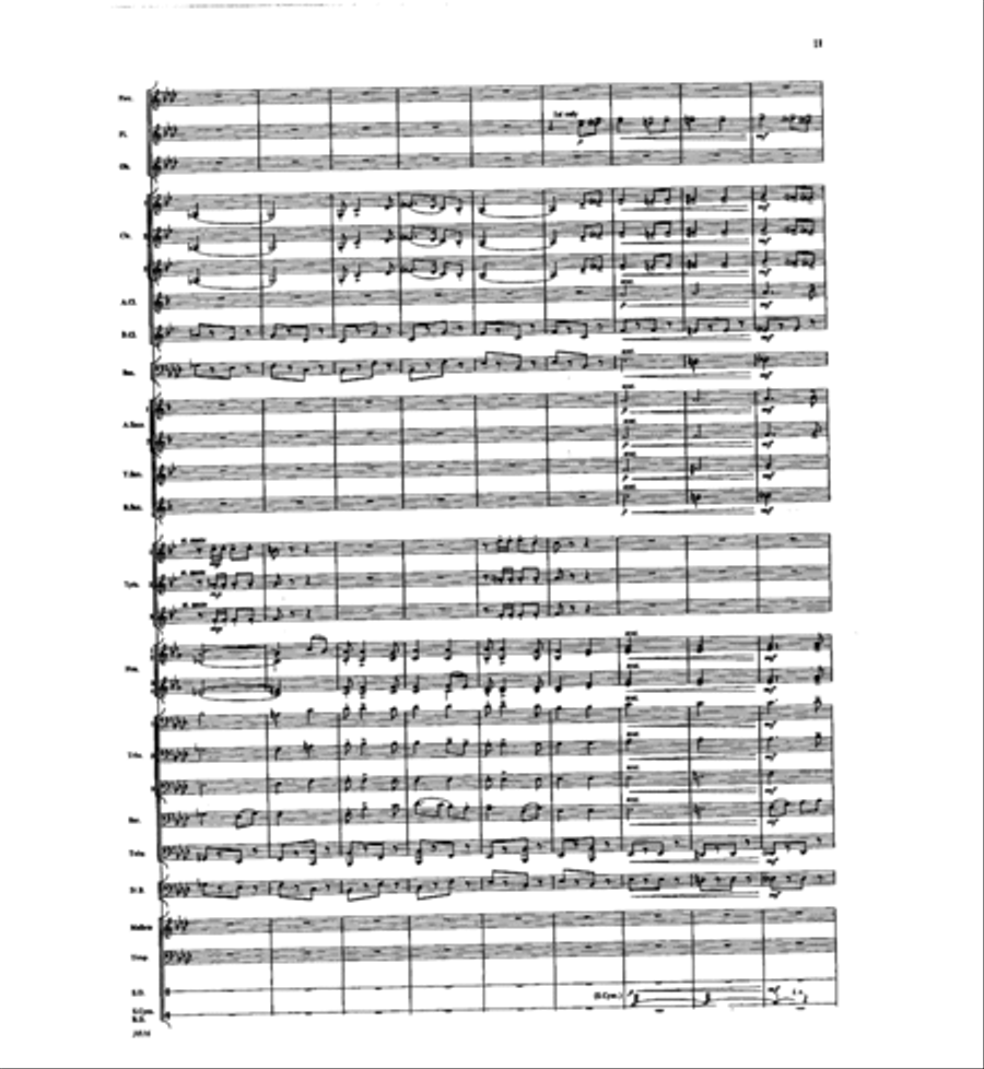 Proud Spirit Concert Band scores gallery preview page 10