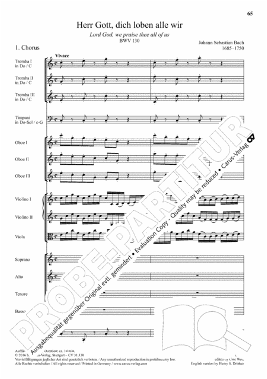 The Complete Sacred Vocal Works (Das geistliche Vokalwerk) Voice scores gallery preview page 66