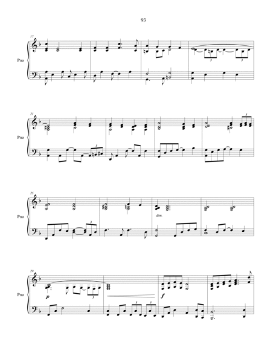 Visão Perfeita (Perfect Vision) - piano solo Piano Solo scores gallery preview page 3