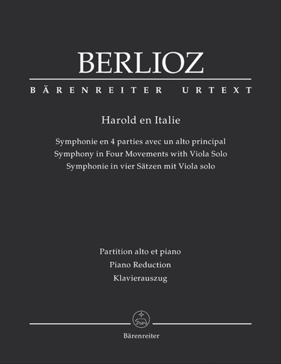 Harold en Italie Holoman 68 Piano Accompaniment scores gallery preview page 1
