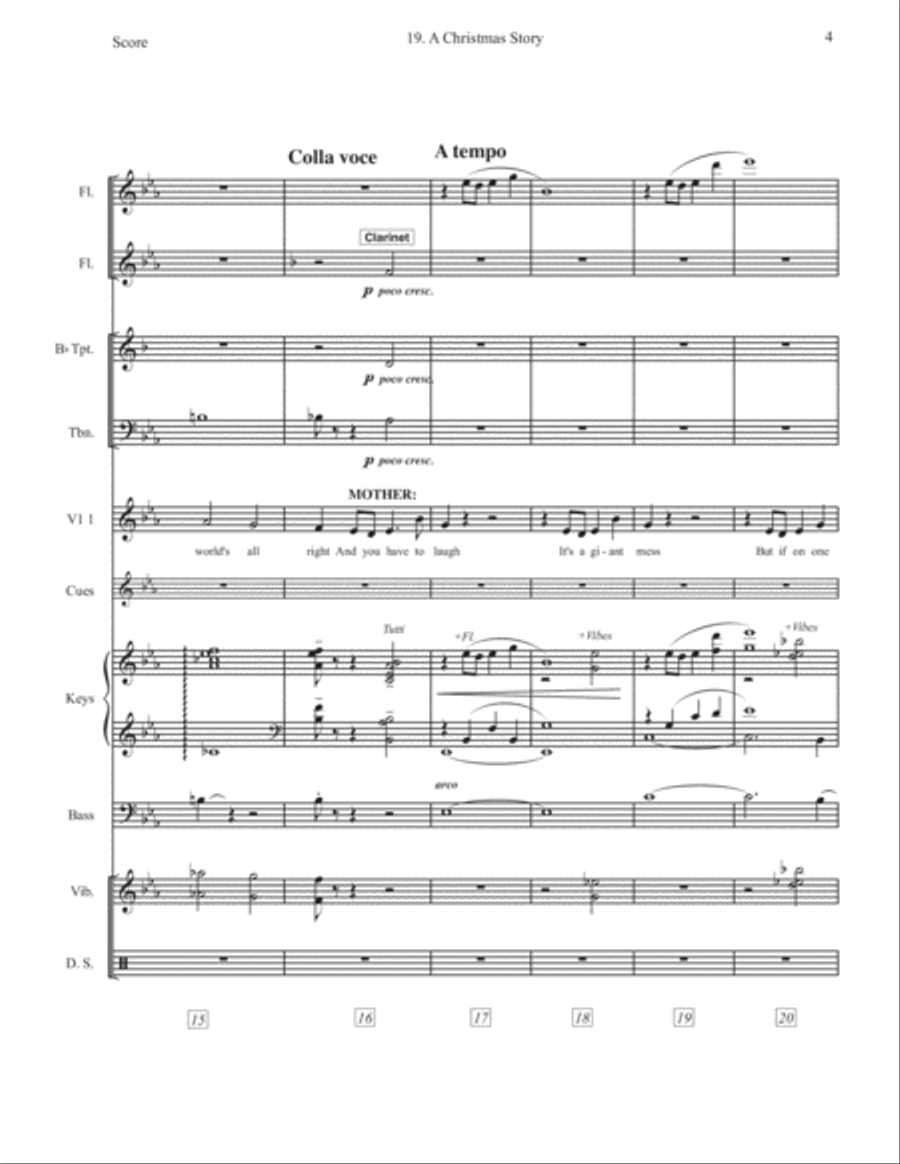 A Christmas Story September 2011 Large Ensemble scores gallery preview page 6