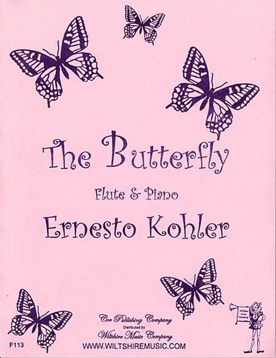 The Butterfly Flute Solo scores gallery preview page 1