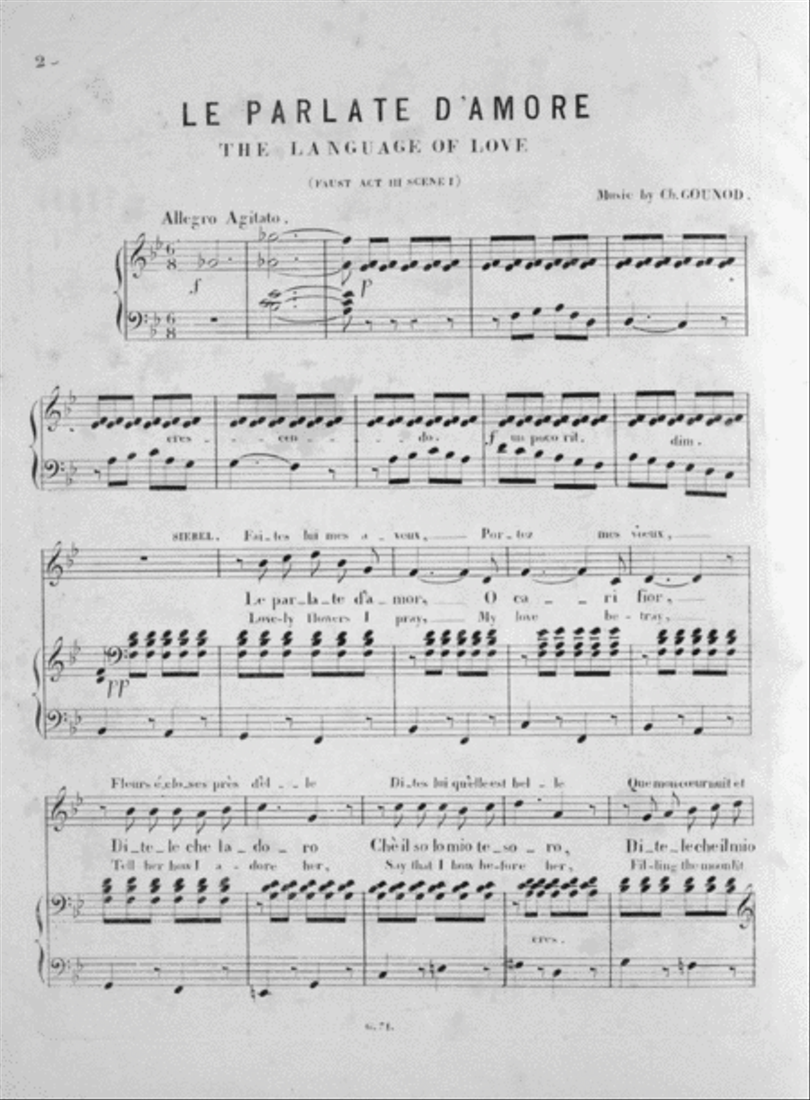 Language of Love Voice scores gallery preview page 2