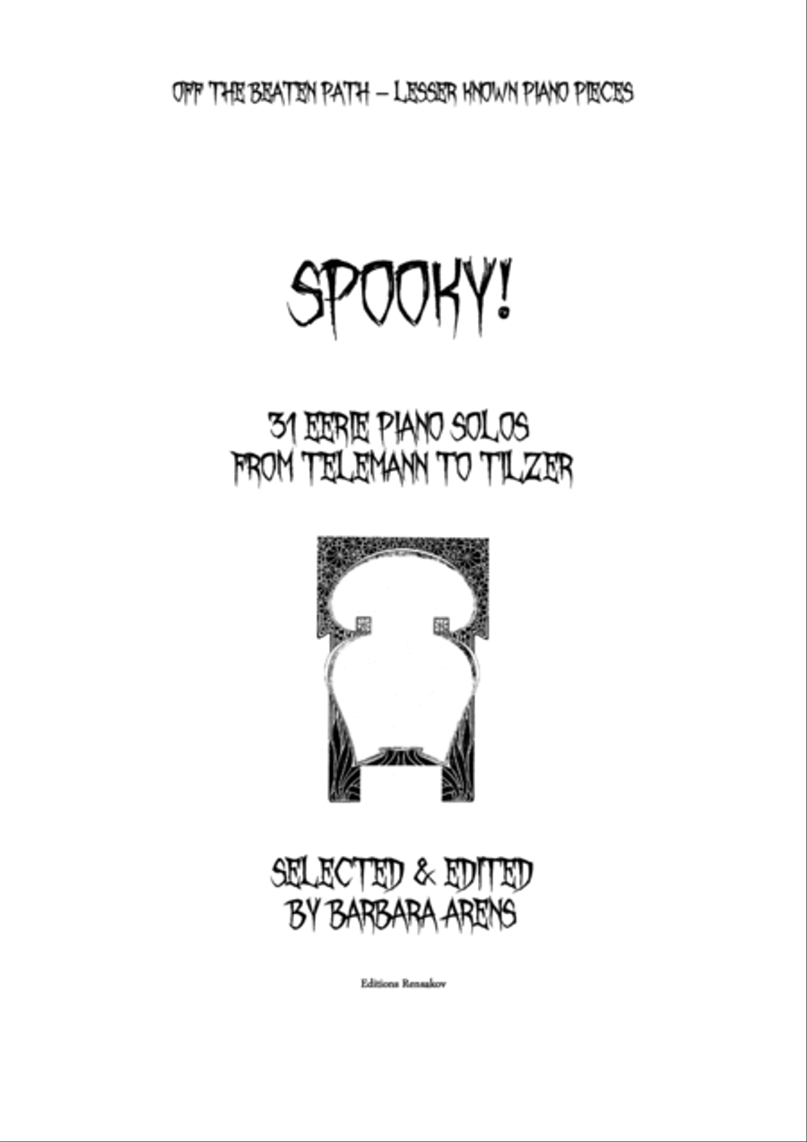 SPOOKY! 31 Eerie Piano Solos from Telemann to Tilzer Piano Solo scores gallery preview page 2