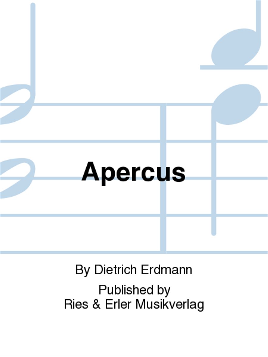 Apercus Apercus School and Community scores gallery preview page 1
