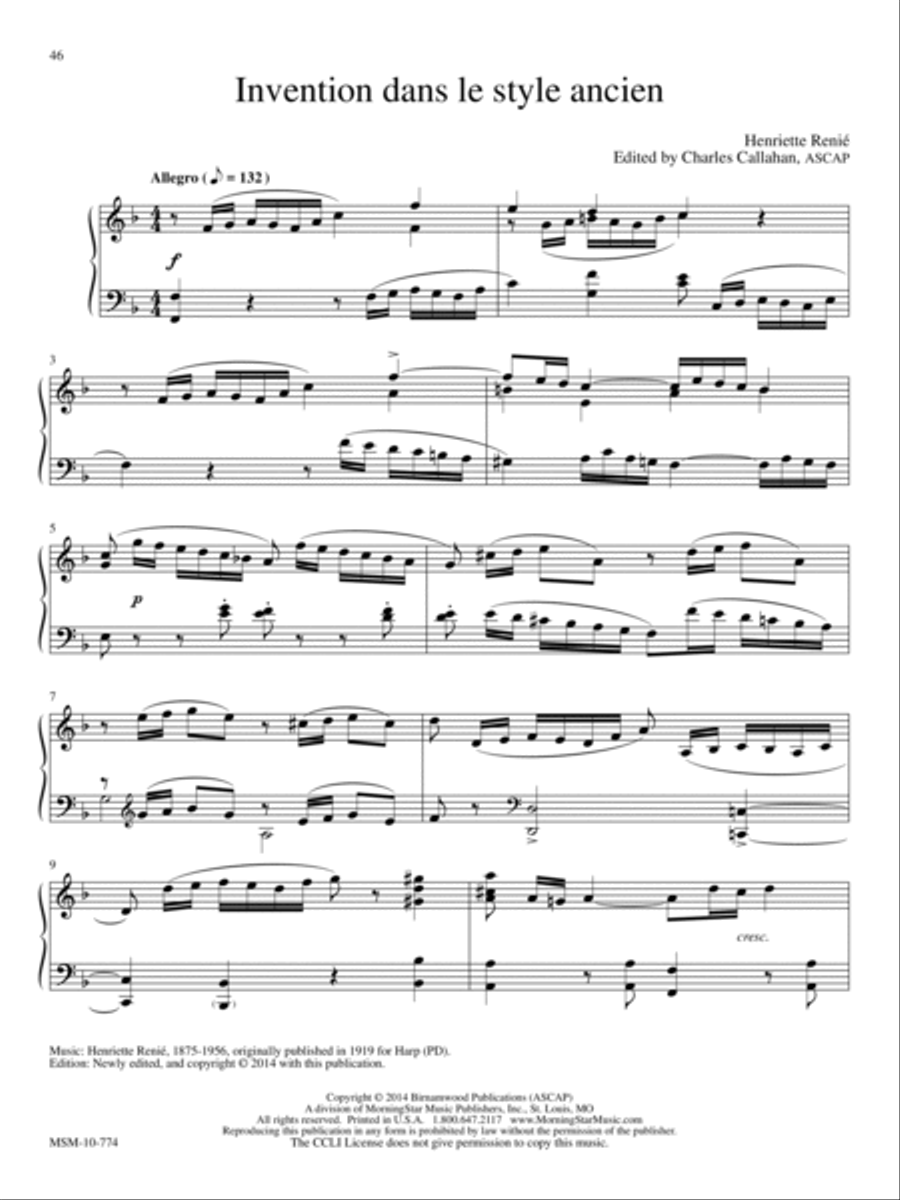 Women Composers' Album Organ scores gallery preview page 16