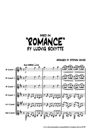 'Romance' by Ludvig Schytte for Clarinet Sextet.