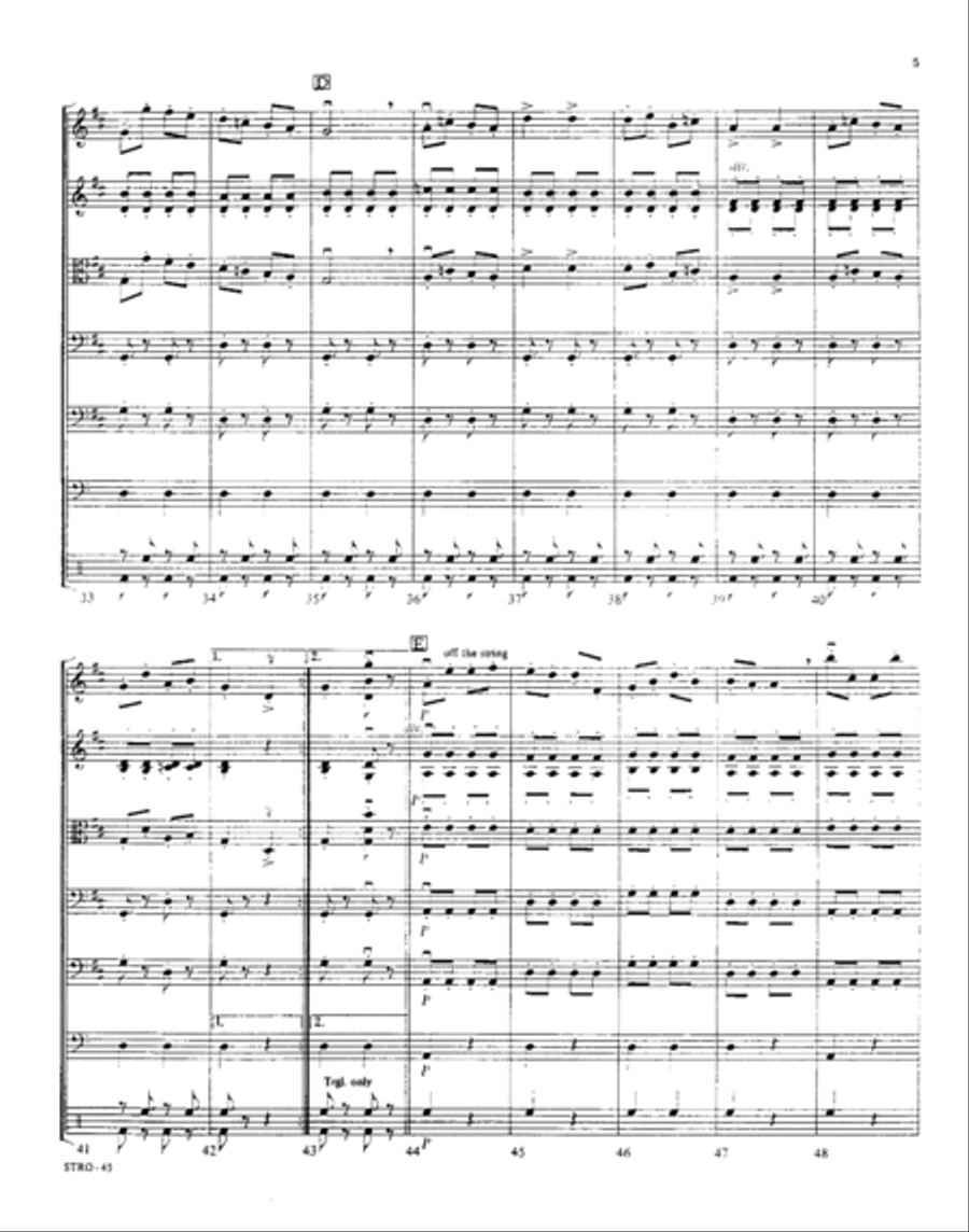 Orpheus in the Underworld: Finale Orchestra scores gallery preview page 4