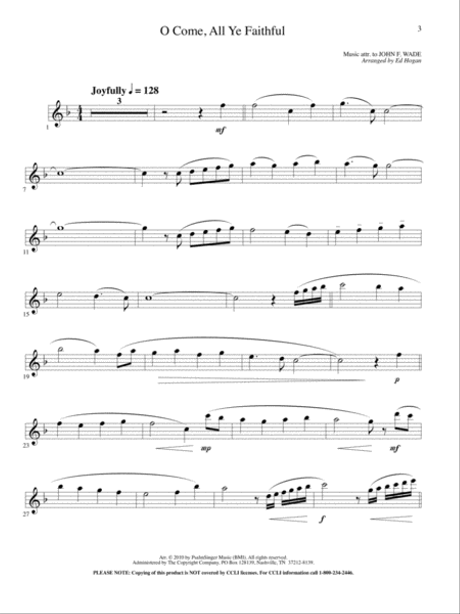 Creative Carols for Flute Flute Solo scores gallery preview page 2