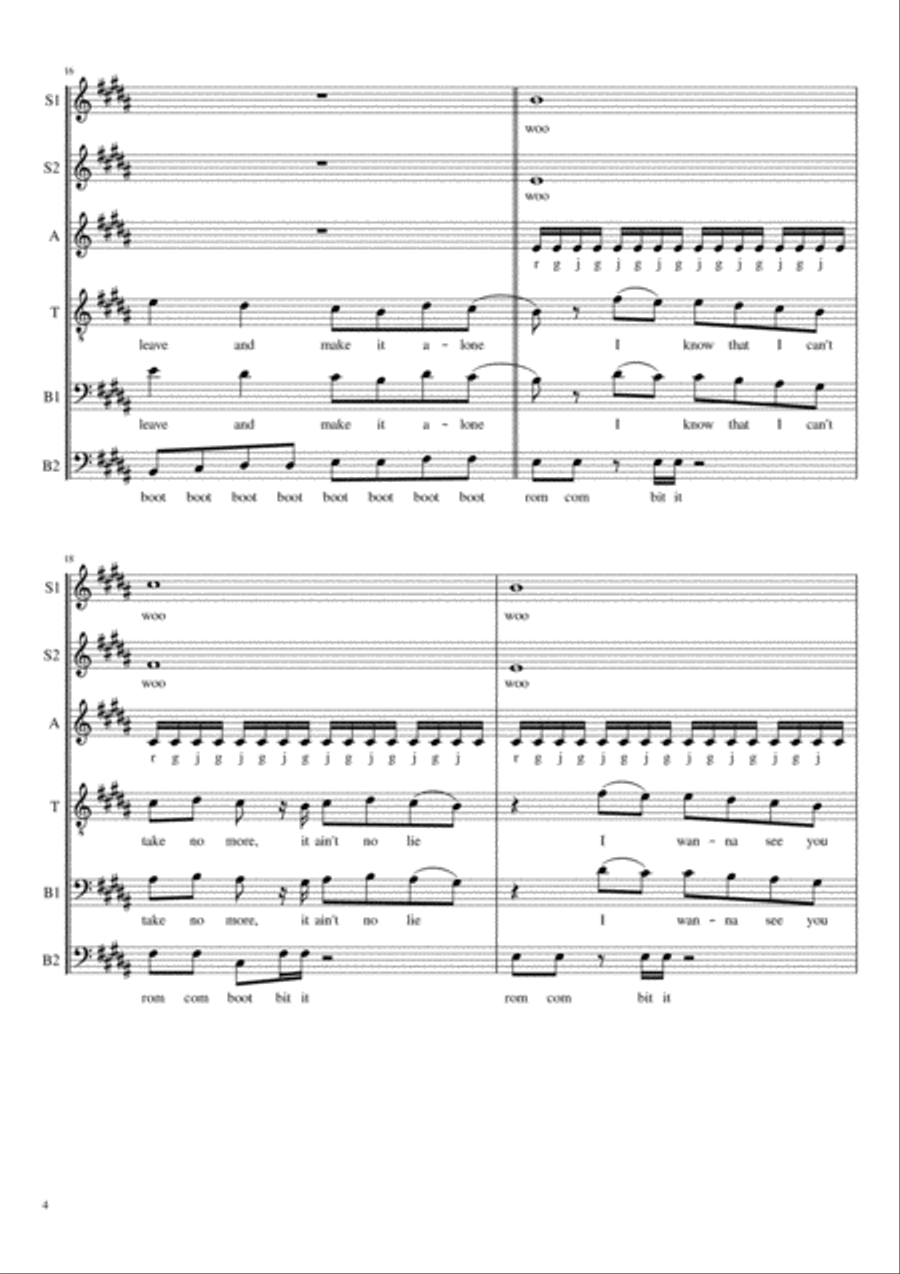 Bye Bye Bye Divisi scores gallery preview page 4
