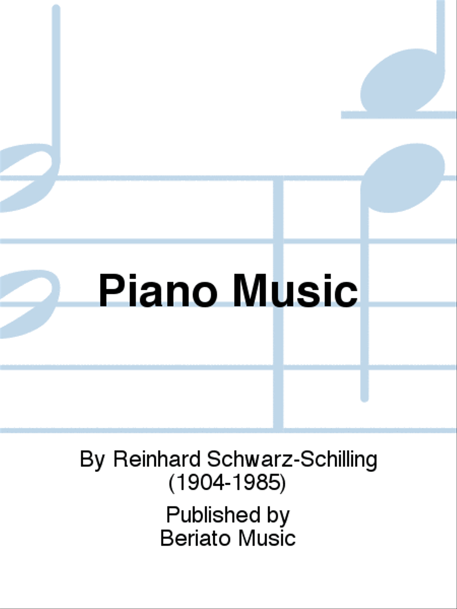 Piano Music Piano Solo scores gallery preview page 1