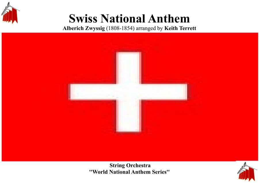 Swiss National Anthem for String Orchestra (World National Anthem Series) String Orchestra scores gallery preview page 1