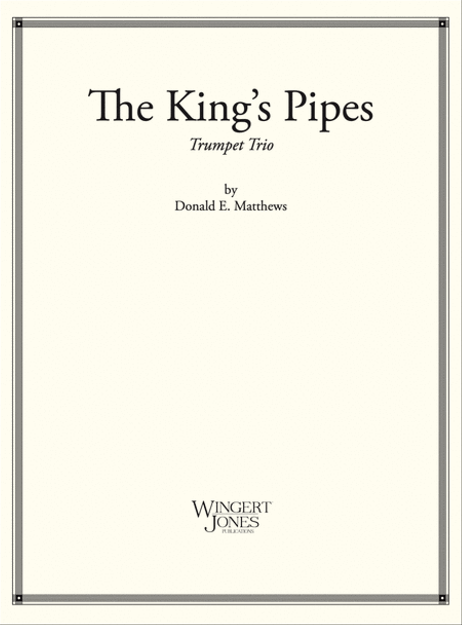 The King's Pipesrio B-Flat Trumpet scores gallery preview page 1