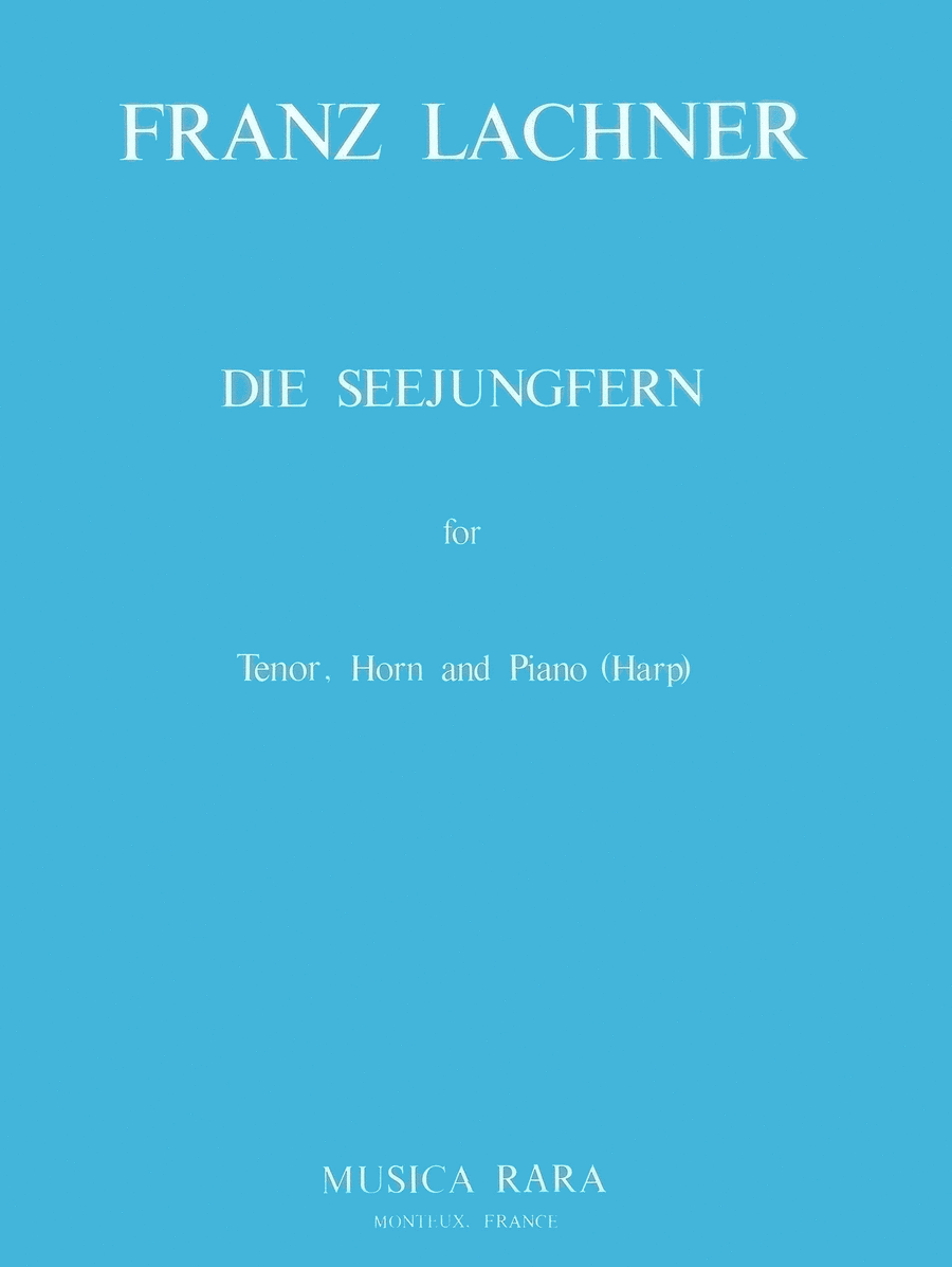 Die Seejungfern Die Seejungfern Voice scores gallery preview page 1