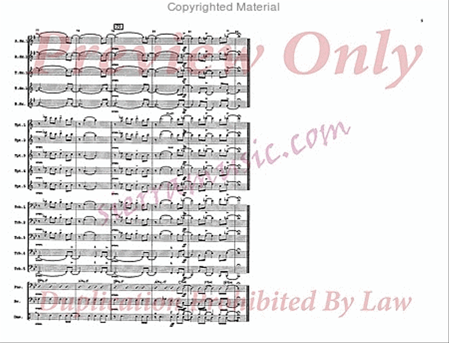 On The Street Where You Live Jazz Ensemble scores gallery preview page 10