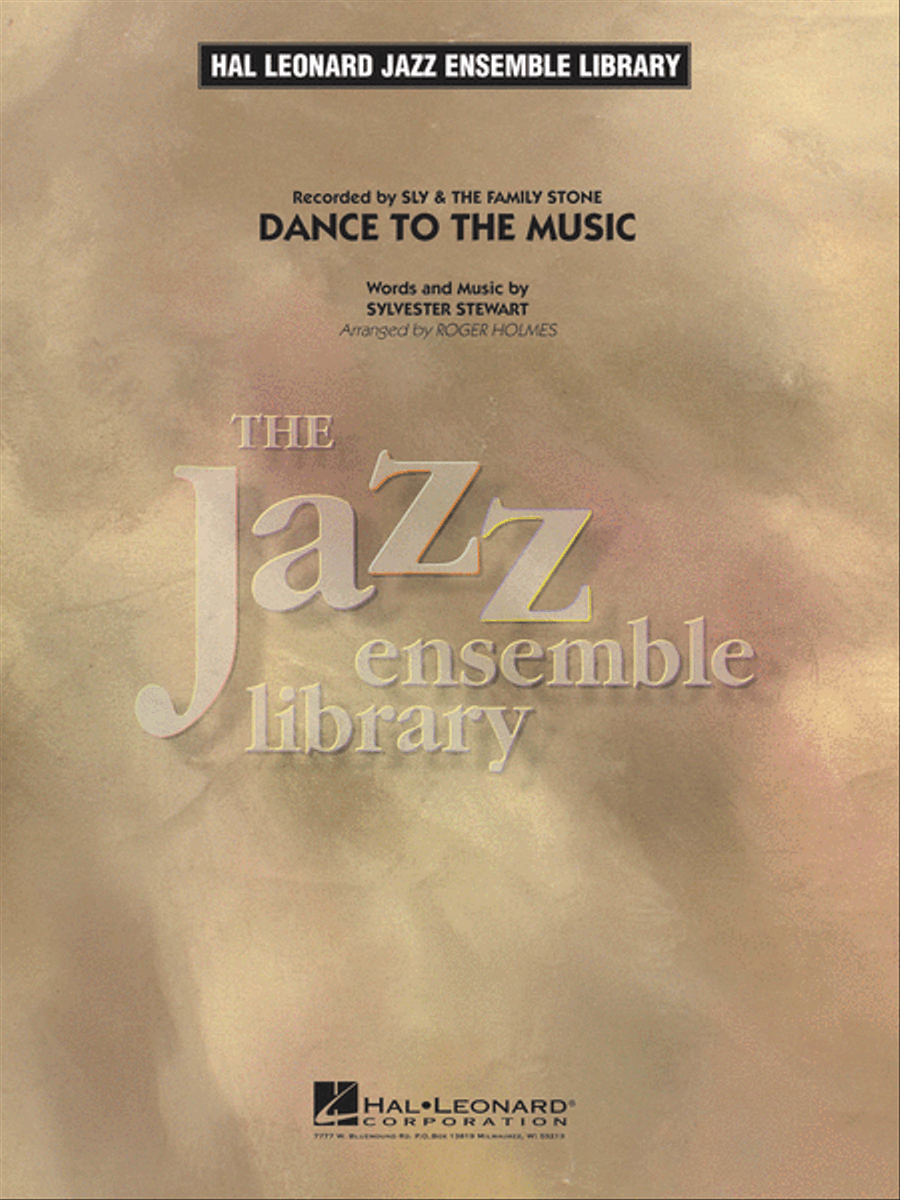 Dance to the Music Jazz Ensemble scores gallery preview page 1