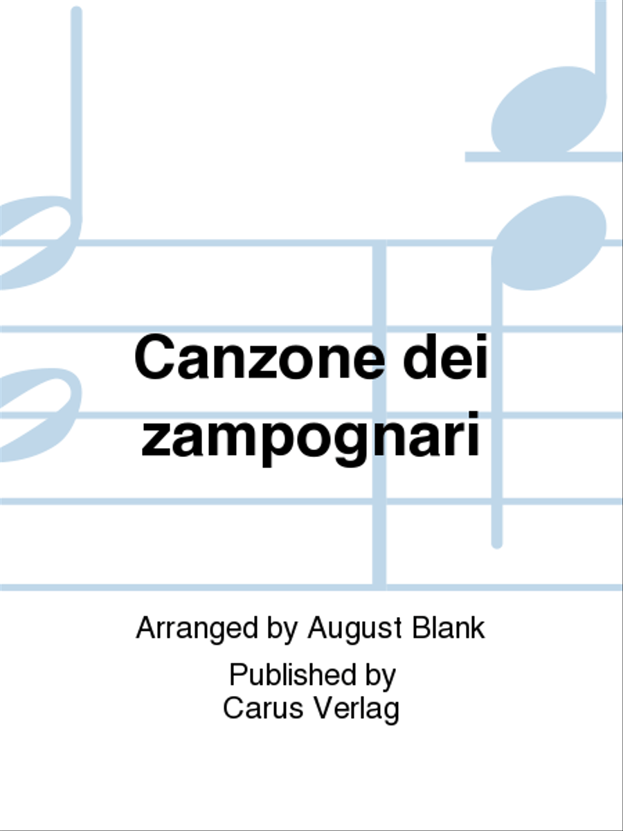 Canzone dei zampognari