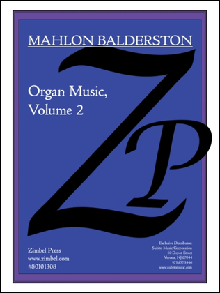 Book cover for Organ Music, Vol. 2
