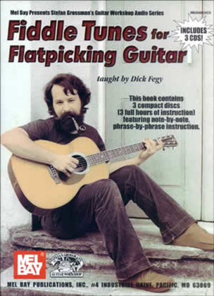 Book cover for Fiddle Tunes for Flatpicking Guitar