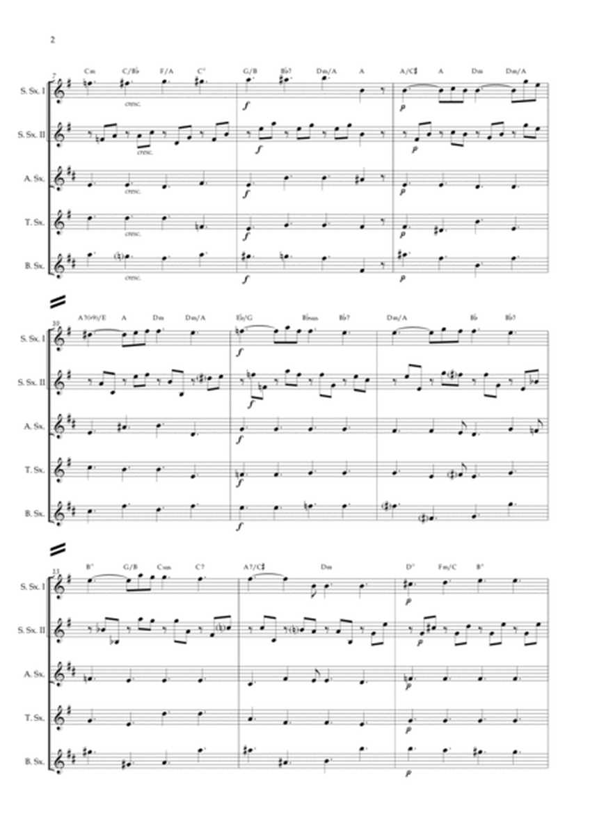 Lacrimosa (Saxophone Quintet) chords image number null