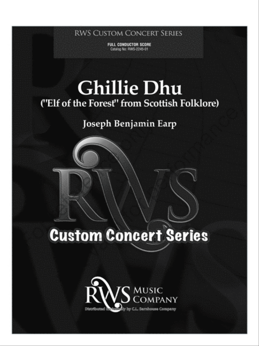 Ghillie Dhu Ghillie Dhu Concert Band scores gallery preview page 2