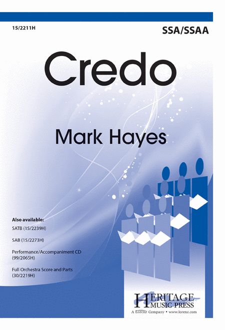 Mark Hayes: Credo