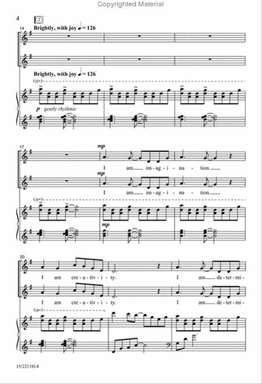 <br>Sheet music extract