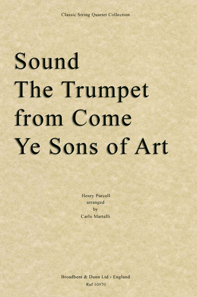 Sound The Trumpet from Come Ye Sons of Art