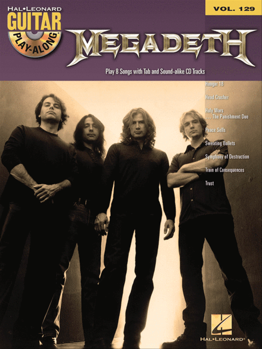 Megadeth Electric Guitar scores gallery preview page 1