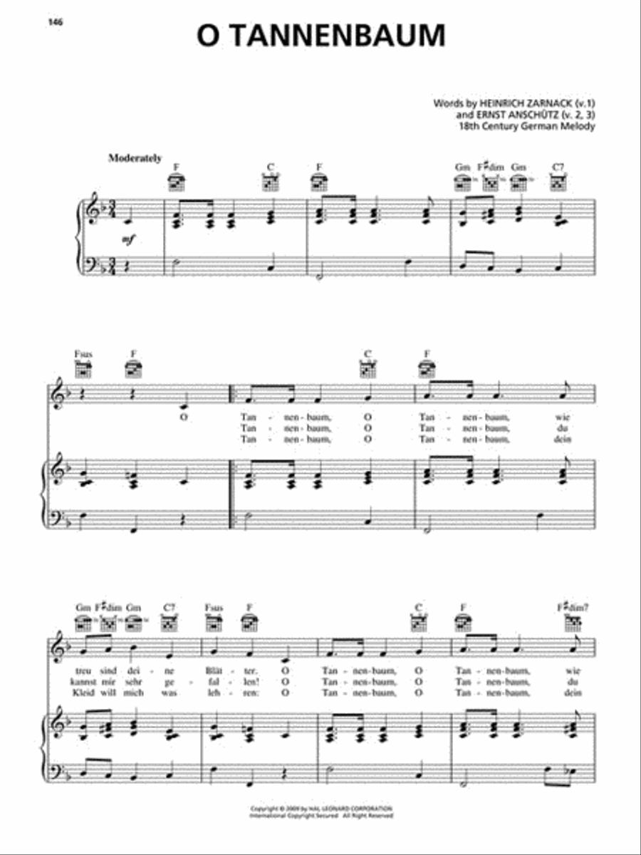 The Big Book of German Songs Piano, Vocal, Guitar scores gallery preview page 6