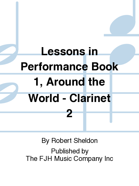 Lessons in Performance Book 1, Around the World - Clarinet 2