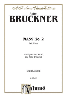 Book cover for Mass No. 2 in E Minor