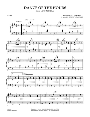 Dance of the Hours (arr. Robert Longfield) - Piano