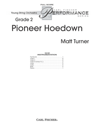 Pioneer Hoedown