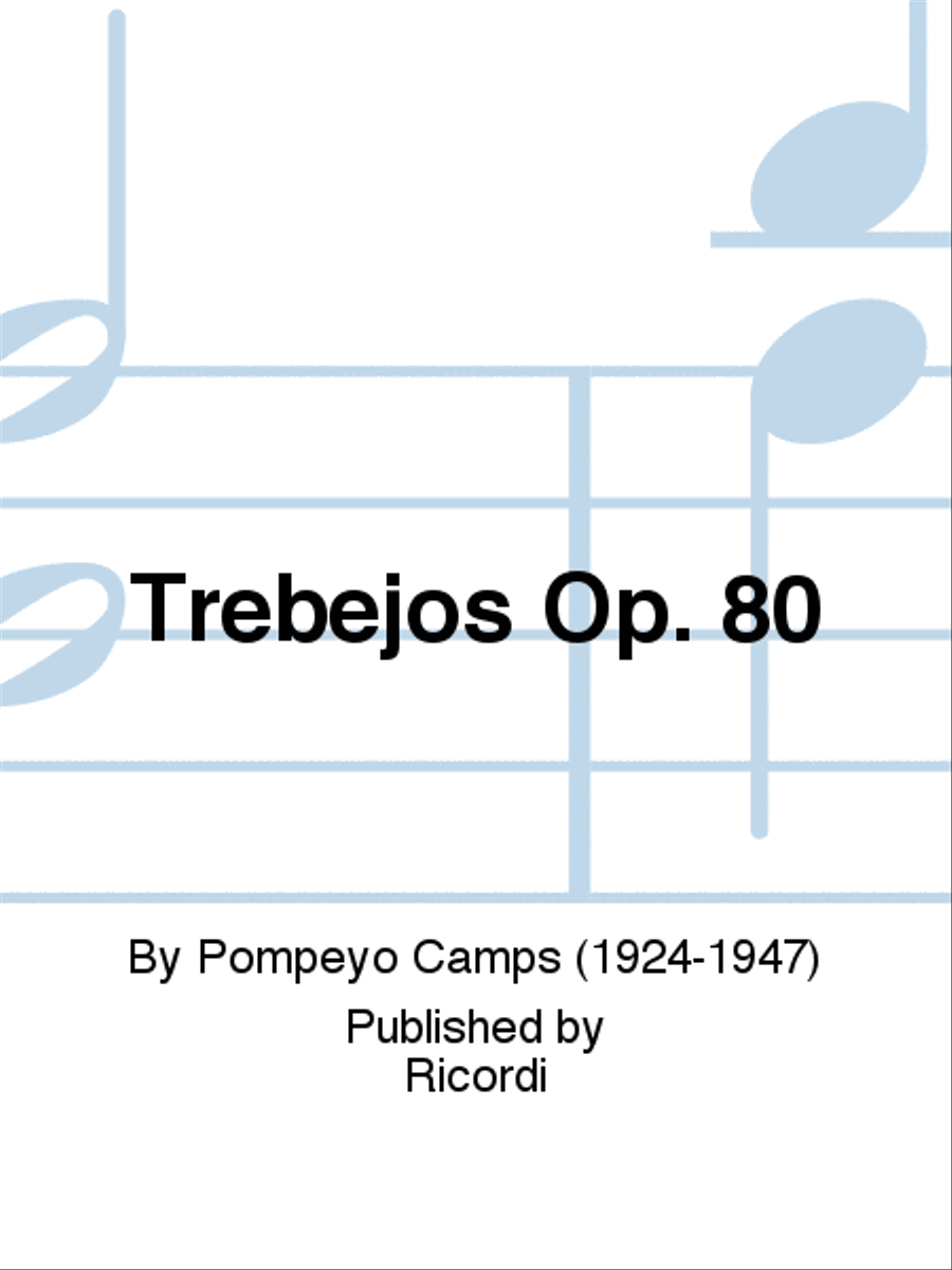 Trebejos Op. 80 School and Community scores gallery preview page 1