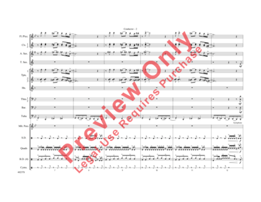 Big Noise from Winnetka Marching Band scores gallery preview page 3