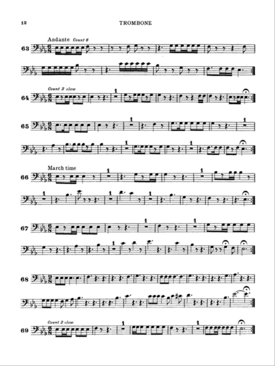 101 Rhythmic Rest Patterns Concert Band Methods scores gallery preview page 4