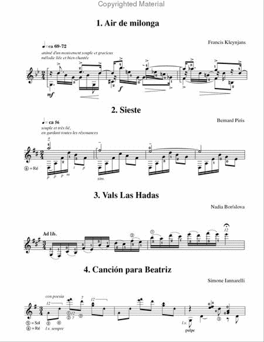 Édition 20e anniversaire, 20 comp. (CD inclus) Classical Guitar scores gallery preview page 2
