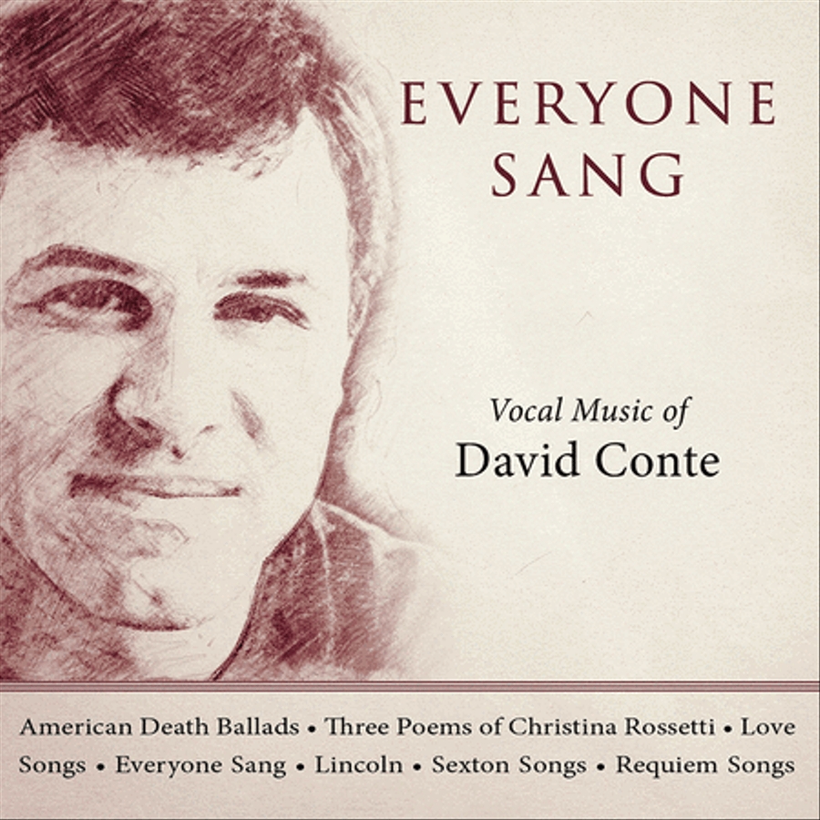 Everyone Sang: Vocal Music of David Conte Voice scores gallery preview page 1
