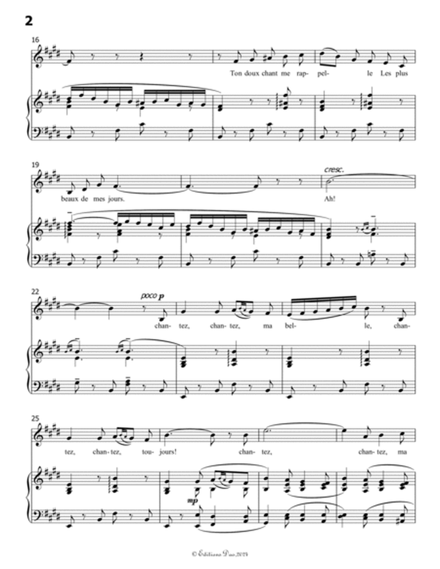 Sérénade,by Gounod,in E Major