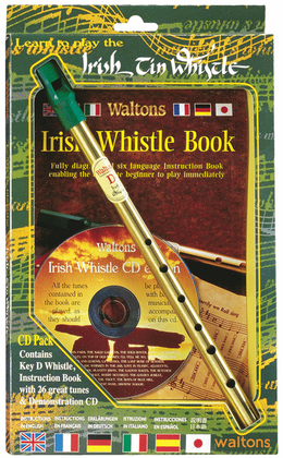 Book cover for Learn to Play the Irish Tin Whistle