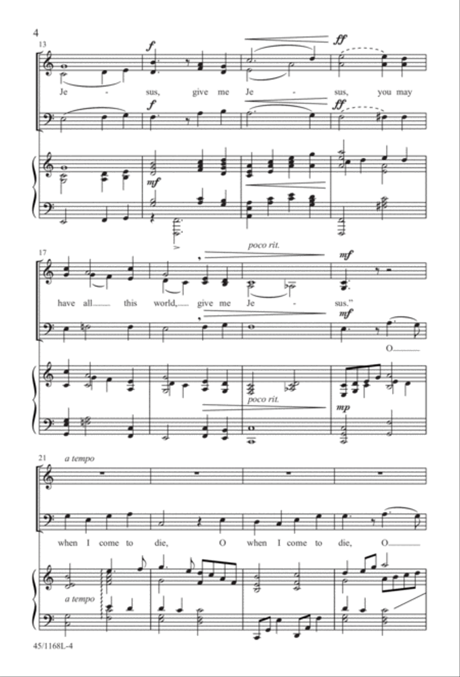 8 Anthems for About 12 Singers 3-Part scores gallery preview page 4